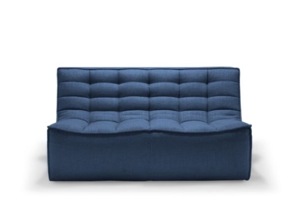 Ethnicraft N701 Sofa 2 Seater Blue