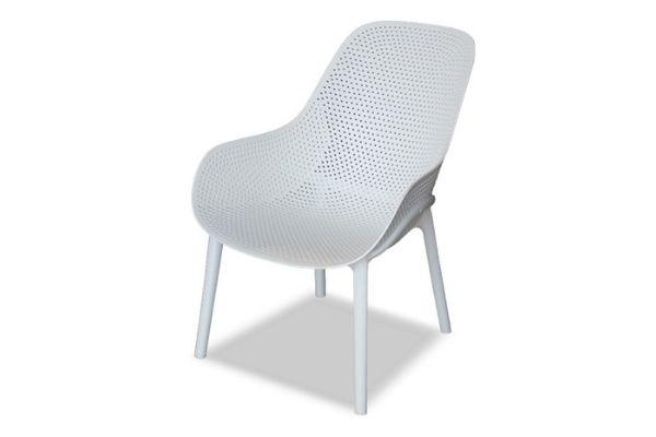 Cradle PP White Lounge Chair