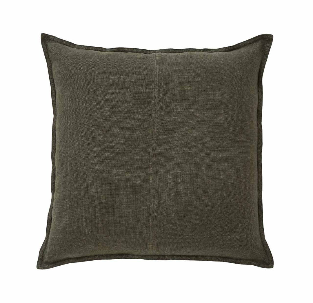 Weave Home Como Square 50cm Khaki Cushion