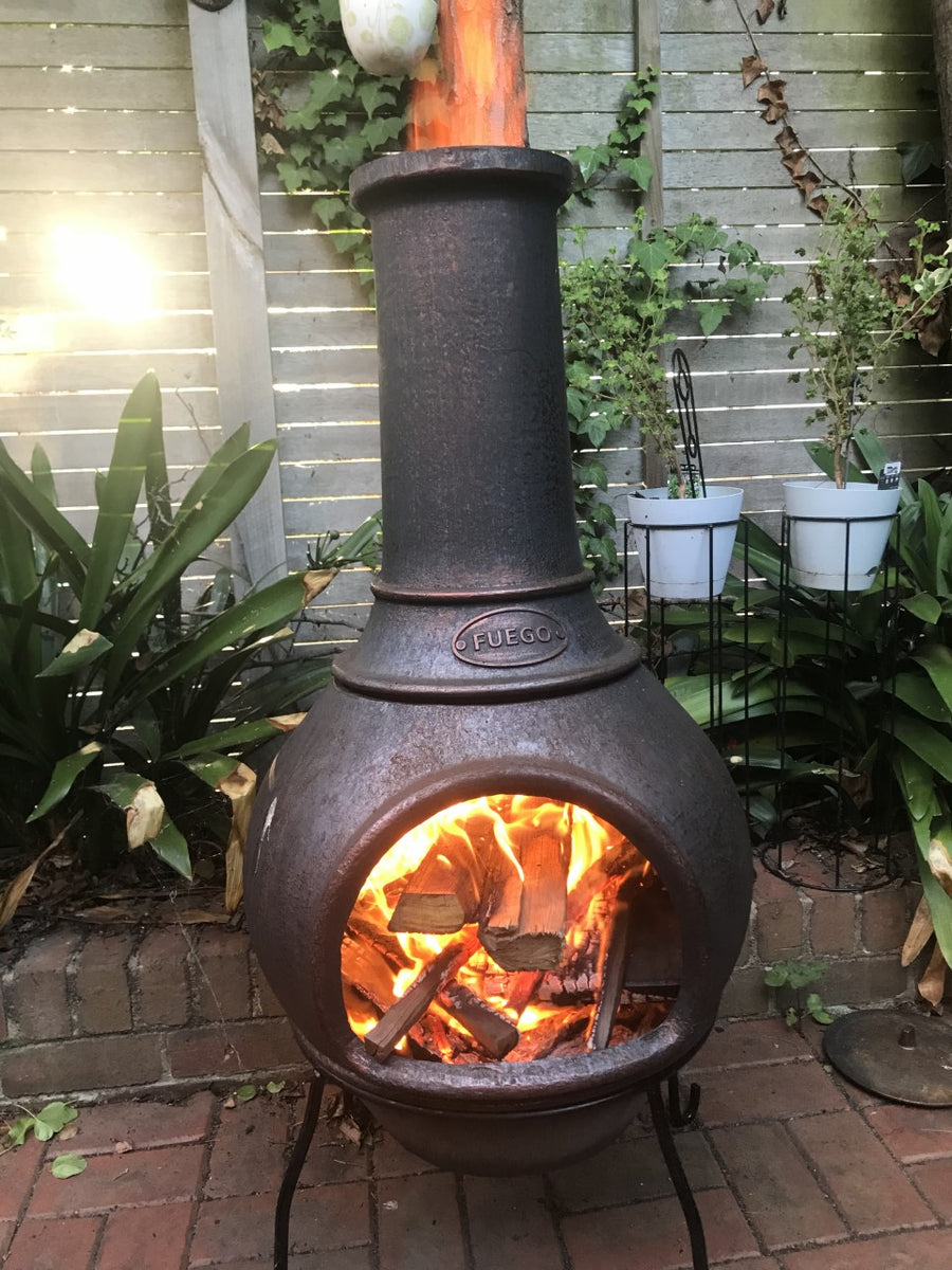 Fuego Chiminea Outdoor Fireplace Geelong & Surfcoast Fireplaces