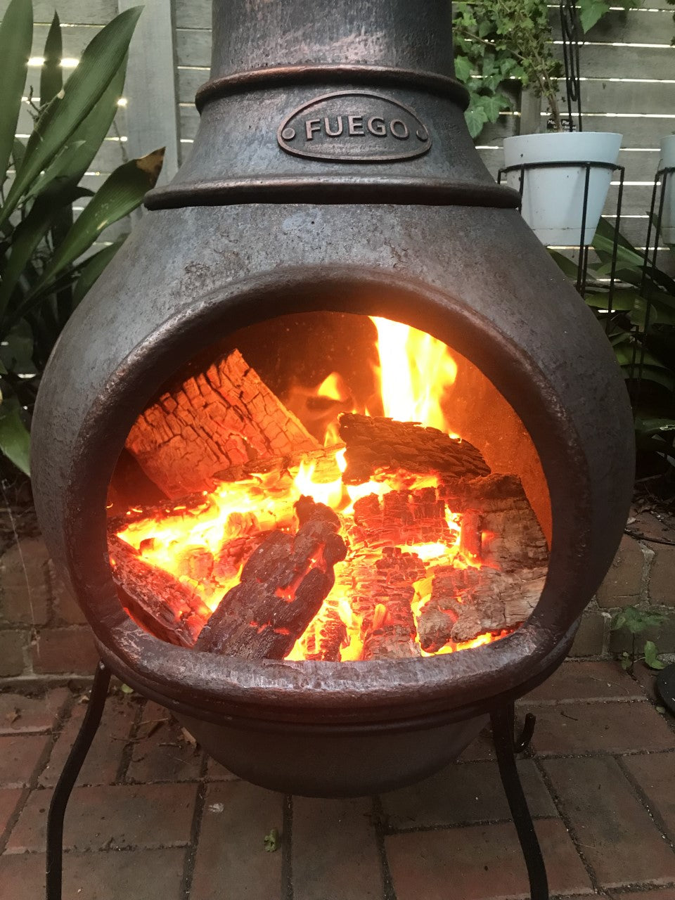 Fuego Chiminea Outdoor Fireplace Geelong & Surfcoast Fireplaces