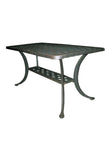 Cast Aluminum Traditional Coffee Table (53 x 107cm )